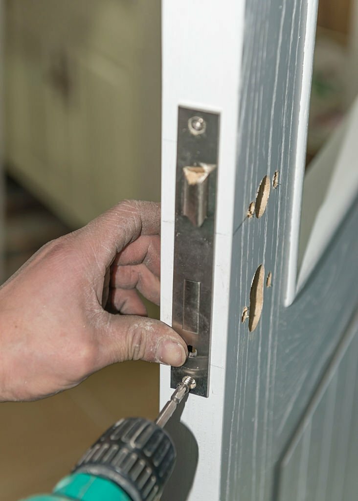 Installing a lock