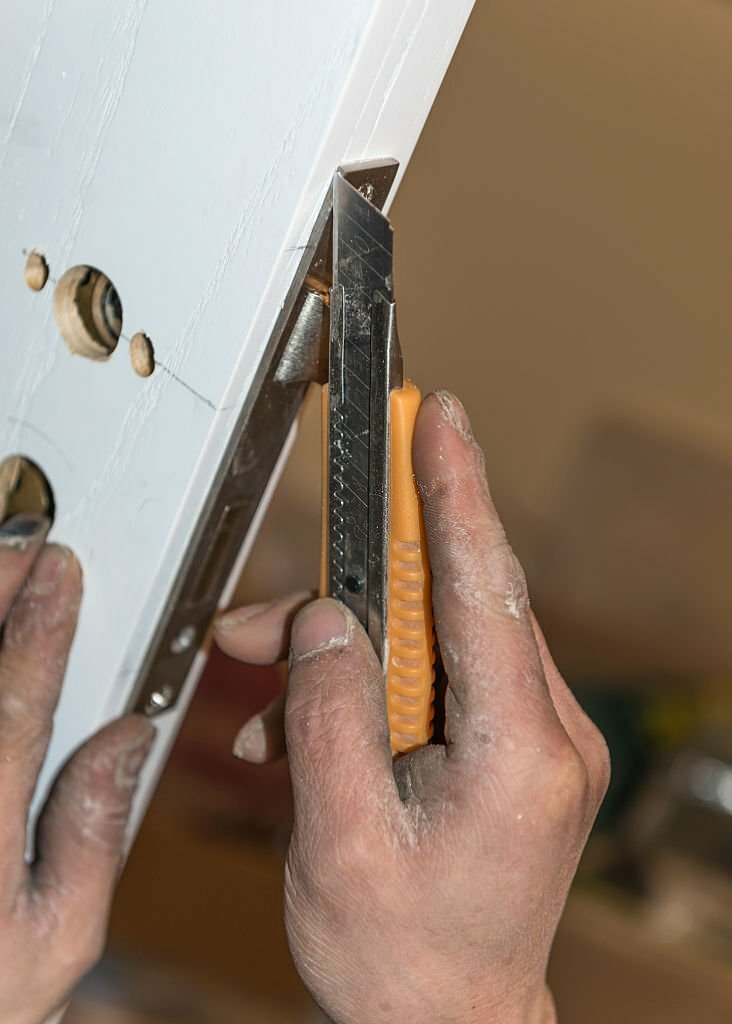 Installing a lock
